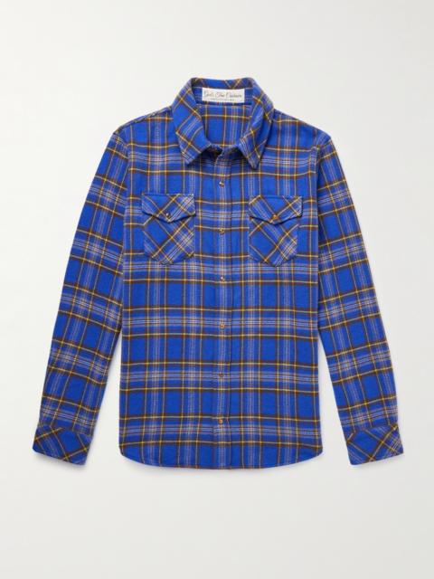 God’s True Cashmere Checked Cashmere Shirt