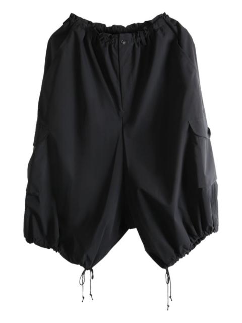 Y's drawstring cropped trousers
