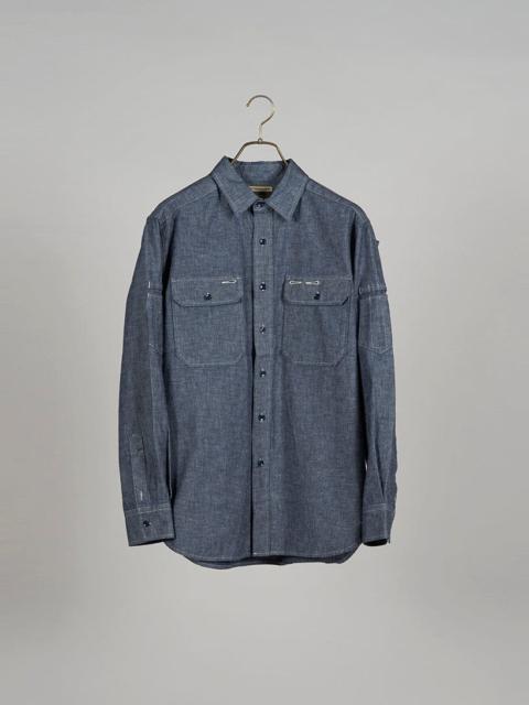 Nigel Cabourn Field Shirt in Indigo