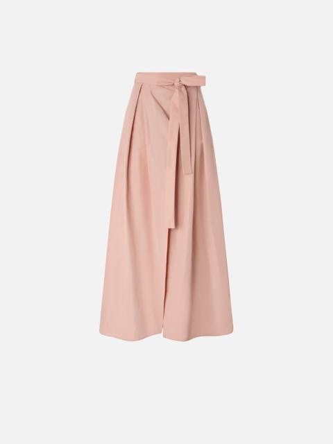 PINKO LONG WRAP SKIRT WITH BOW