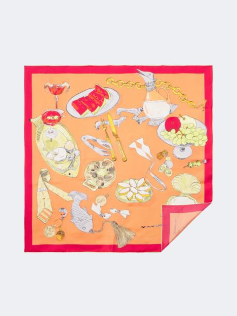 JACQUEMUS Cocktail silk scarf