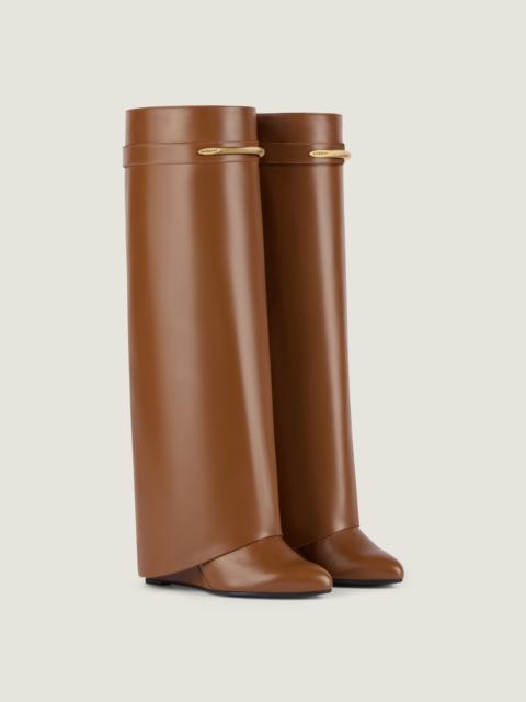 Givenchy SHARK BOOTS IN LEATHER
