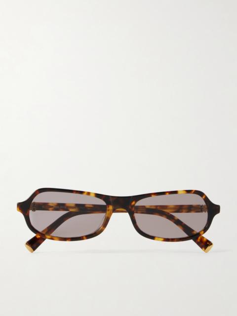 Miu Miu Round-frame Acetate Sunglasses