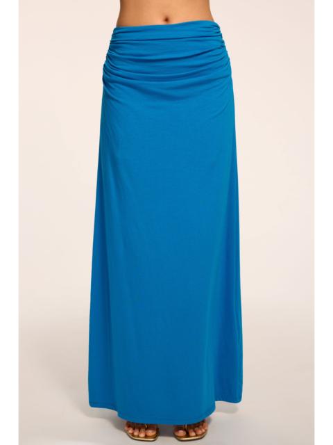 RAMY BROOK Brooklyn Ruched Jersey Maxi Skirt