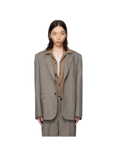 Our Legacy Brown Ceremony Blazer