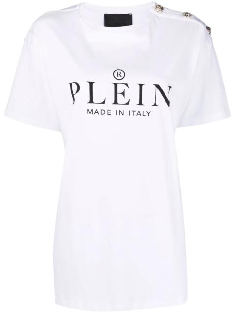 PHILIPP PLEIN logo-print short-sleeved T-shirt