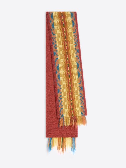 Dries Van Noten JACQUARD WOOL SCARF