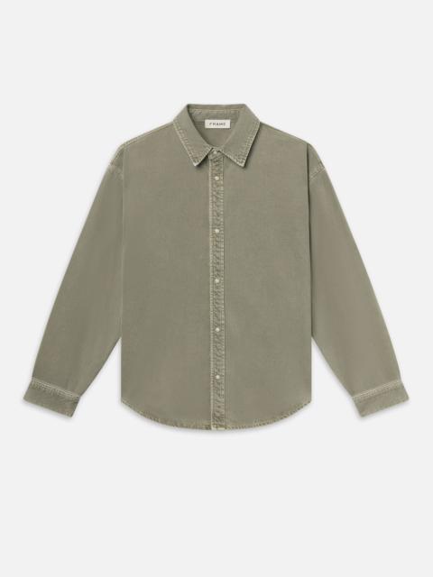 FRAME Relaxed Denim Overshirt
