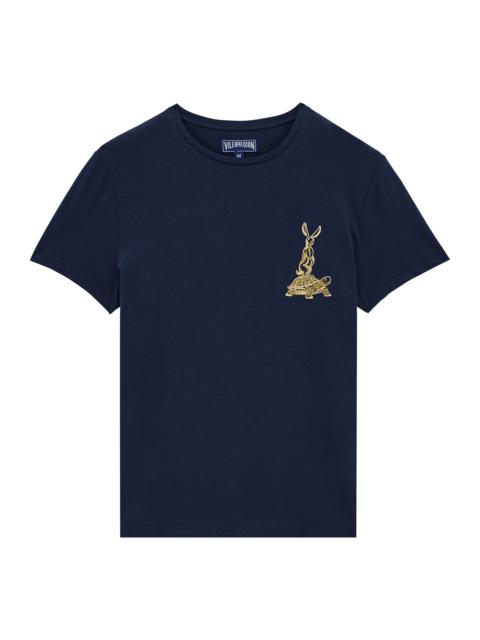Vilebrequin Men Cotton T-Shirt The year of the Rabbit