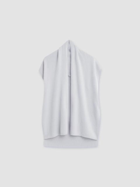 JOSEPH Brushed Cashmere Sleeveless Wrap
