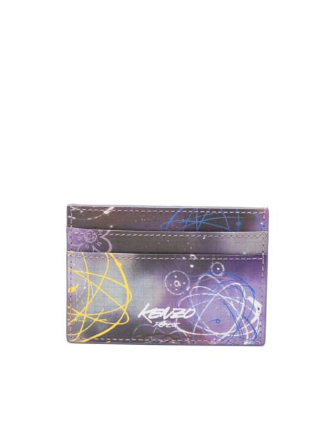 KENZO graphic-print cardholder