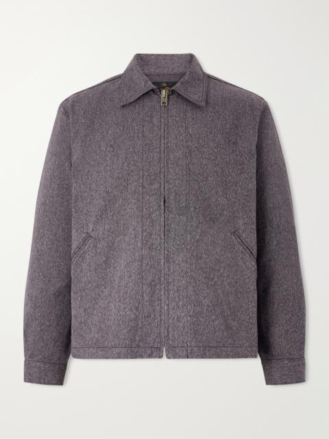 FULLCOUNT Mock Twist Denim Zip-Up Jacket