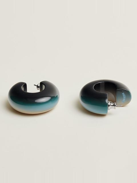 Hermès Fusion earrings, small model