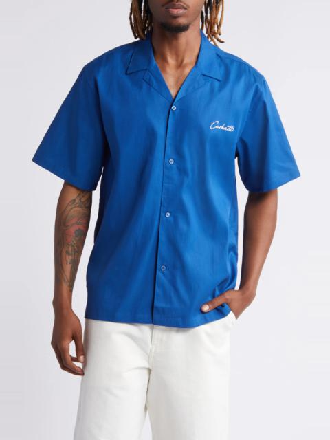 Delray Cotton & Lyocell Camp Shirt