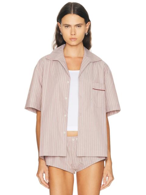 entire studios Short Sleeve Pajama Shirt
