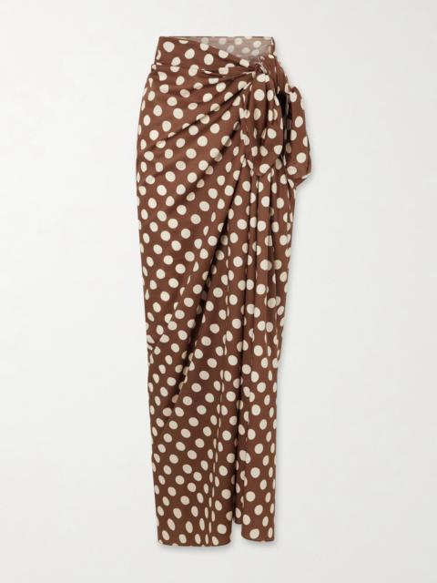 FAITHFULL Lomas Polka-dot Cotton Pareo