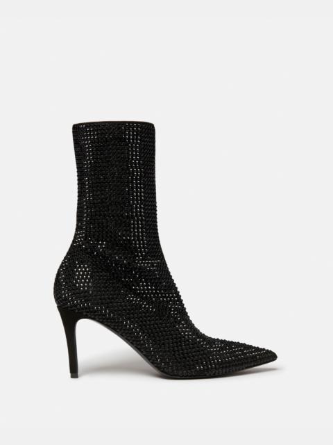 Stella Iconic Crystal Heeled Ankle Boots