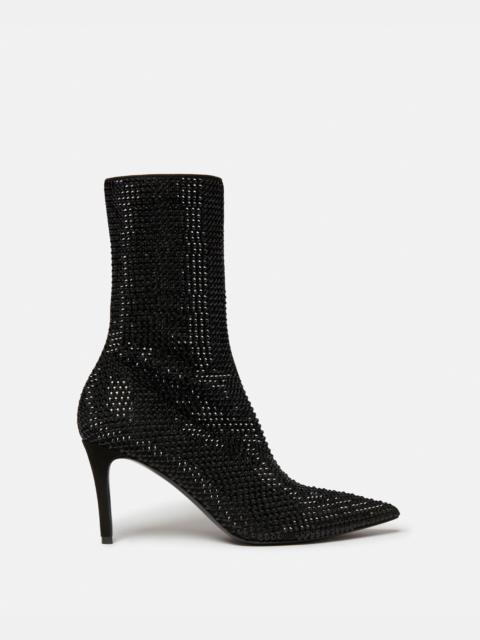 Stella McCartney Stella Iconic Crystal Heeled Ankle Boots