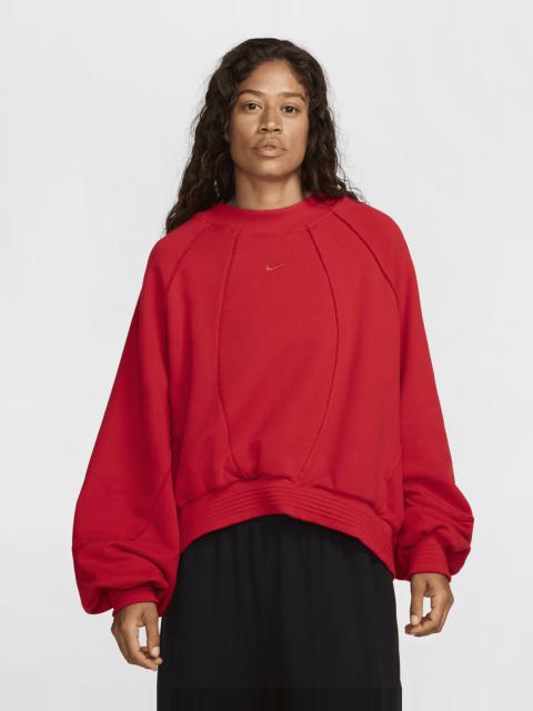 Nike Sportswear Collection Women's Oversized Crew-Neck French Terry Sweatshirt