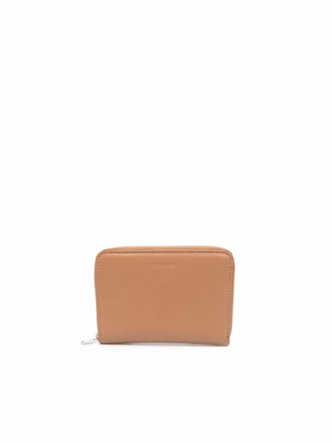 Jil Sander zip-around leather wallet