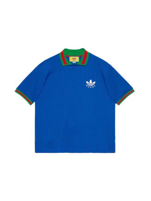GUCCI adidas x Gucci polyester polo shirt