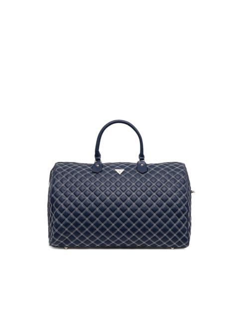 GUESS USA Cruise Vibe quilted weekender