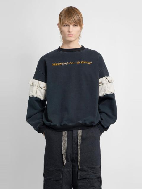 Kapital KAPITAL MAN BLACK SWEATSHIRTS