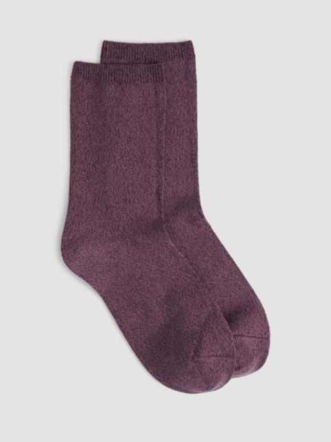 EILEEN FISHER Cozy Cotton Blend Crew Sock