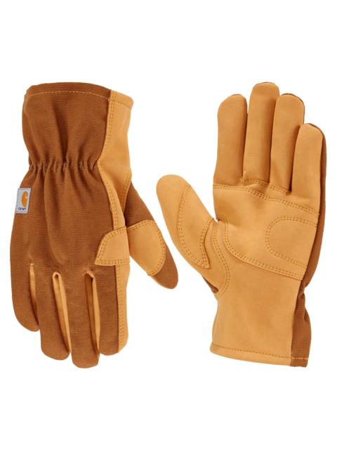 Carhartt Duck/Synthetic Leather Open Cuff Glove