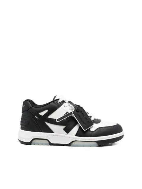 Off-White Out Of Office arrow-detail leather low-top sneakers