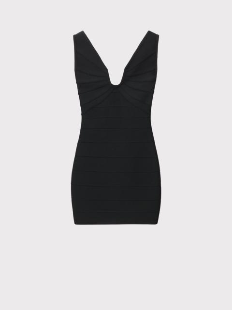 HERVE LEGER LA NOIR DRESS
