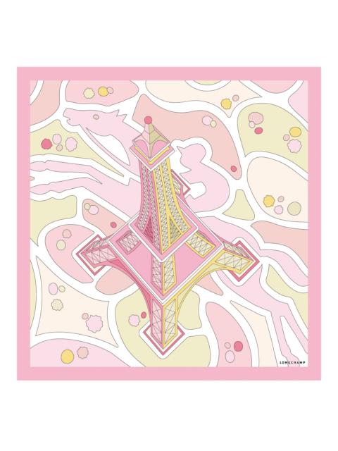 Equestrian Tower Silk scarf 70 Ballerina - Silk