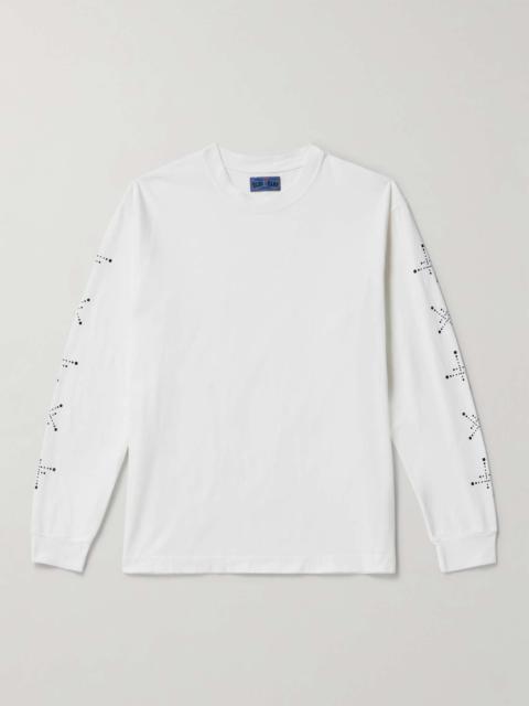 Kobolevi Sleeve-Printed Cotton-Jersey T-Shirt