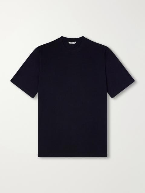 AURALEE Seamless Cotton-Jersey T-Shirt