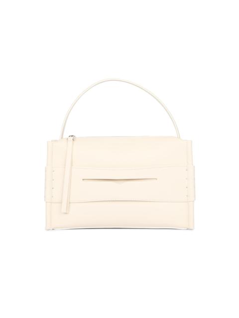 JW Anderson Women's Loafer Leather Top Handle Bag - Off White