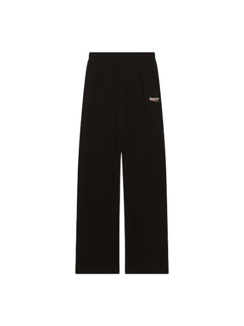 BALENCIAGA Balenciaga Political Campaign Jogging Pants 'Black' 641602TKVI91070