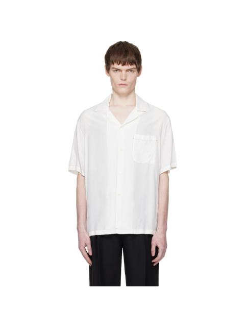 Lanvin White 'Mother and Daughter' Print Shirt