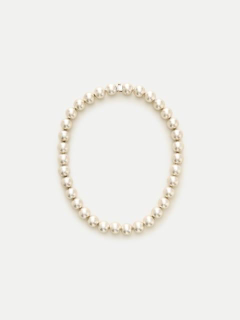 J.CREW Metallic beaded chunky necklace