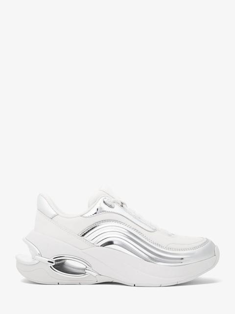 MICHAEL KORS Toni Mixed-Media Trainer