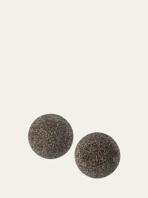 Brunello Cucinelli Diamante Monili Stud Earrings