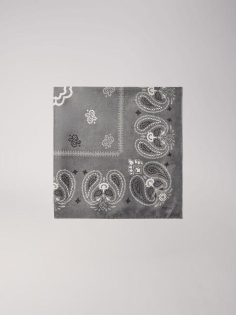 Silk paisley print bandana