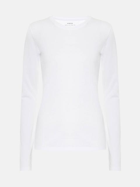 Vince Essentials cotton-jersey T-shirt