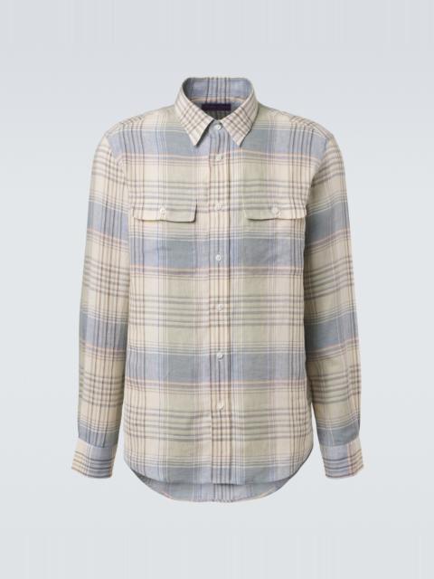 Ralph Lauren Plaid linen shirt