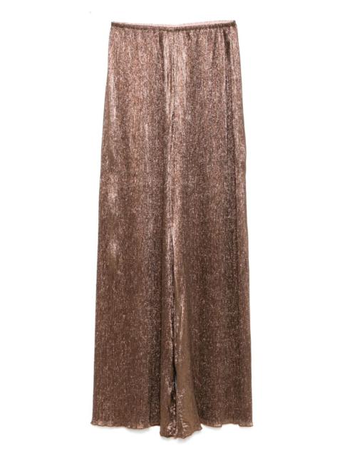forte_forte metallic-threading trousers