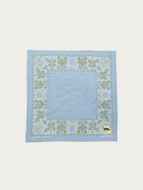 Kapital Fastcolor Selvedge Bandanna (Antler NAJA) 20x20 - Sax