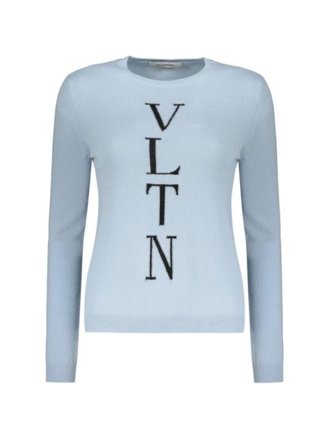 Valentino VLTN intarsia-knit sweater