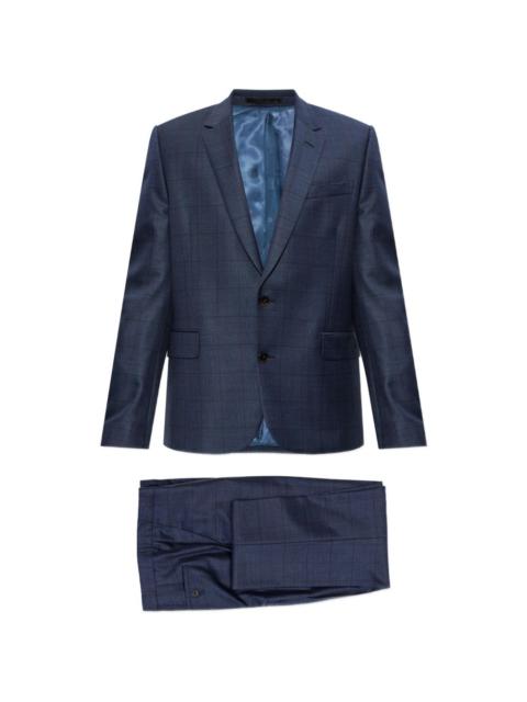 Paul Smith check-pattern suit