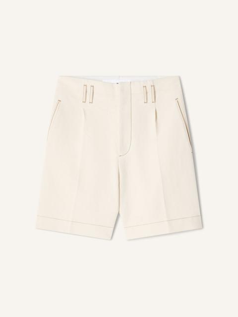 Lanvin WHITE DENIM SHORTS