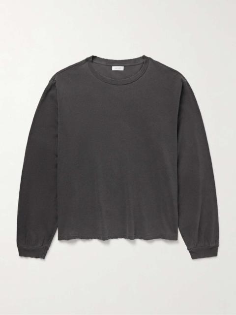 John Elliott Folsom Distressed Cotton-Jersey T-Shirt