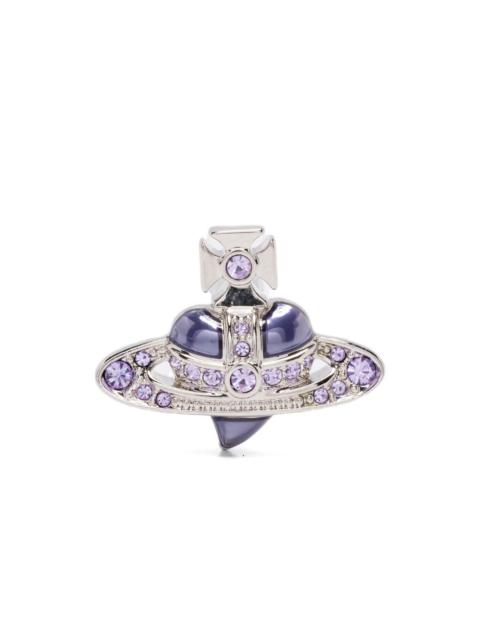 Vivienne Westwood orb crystal earrings
